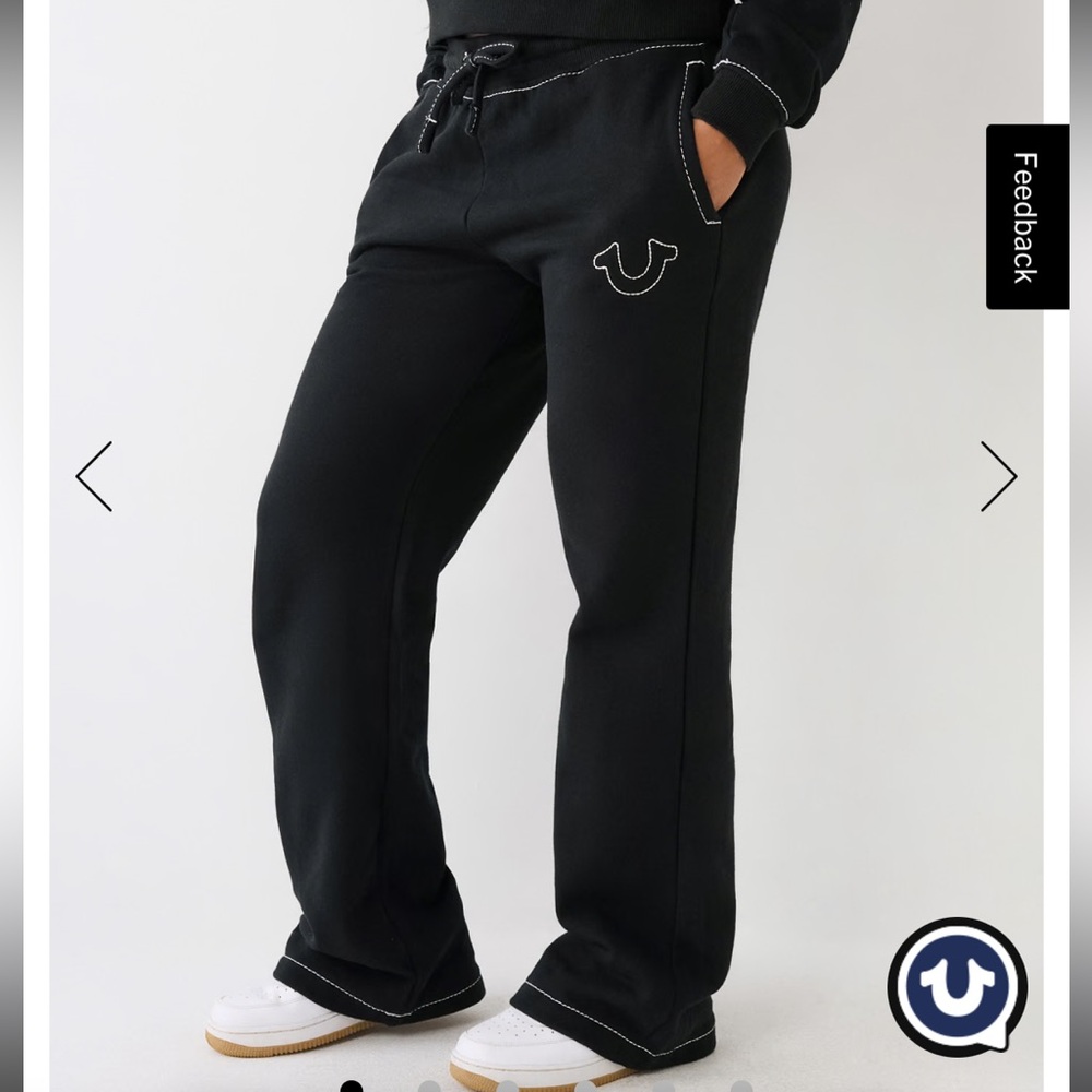 NWT True Religion big T straight jogger